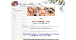 Desktop Screenshot of beautyblissbymary.com